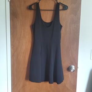 Black skater dress